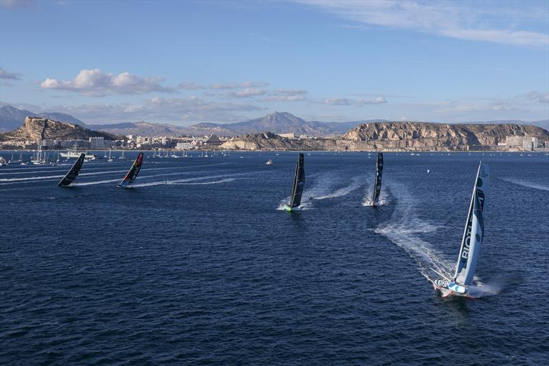 Start of The Ocean Race, Leg 1 IMOCA Fleet, January 15, 2023 - photo © Sailing Energy / The Ocean Race
