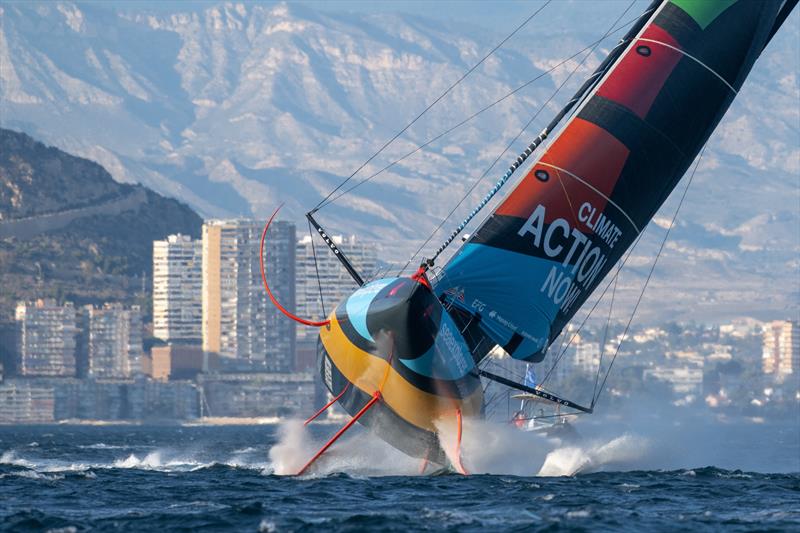 15/01/23 - Alicante (ESP) - Team Malizia at The Ocean Race - Alicante stopover - Leg 1 Start photo copyright Ricardo Pinto / Team Malizia taken at  and featuring the IMOCA class