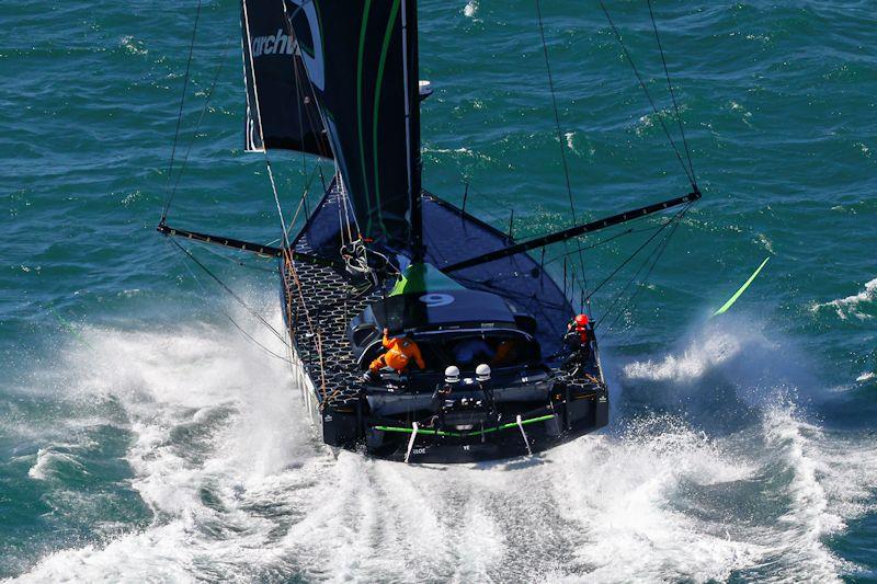 The Ocean Race 2022-23 start of Leg 3 in Cape Town photo copyright Sailing Energy / The Ocean Race  taken at  and featuring the IMOCA class