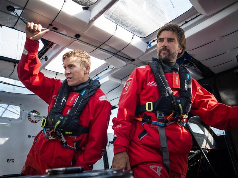 Will Harris and Boris Hermann - Transat Jacques Vabre - photo © Antoine Auriol