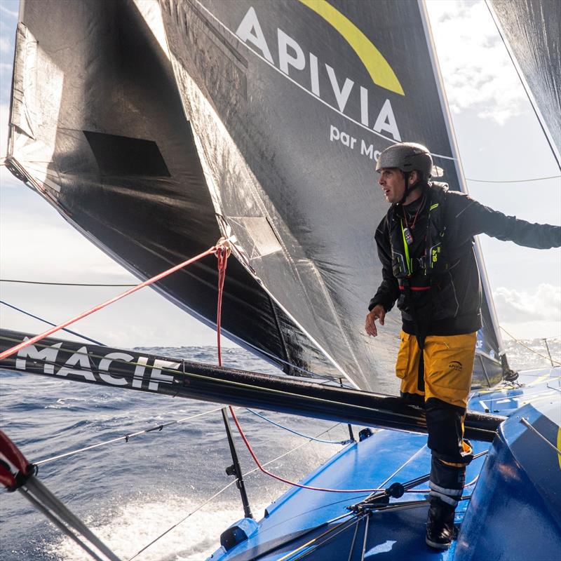 Charlie Dalin photo copyright M.Horlaville taken at  and featuring the IMOCA class