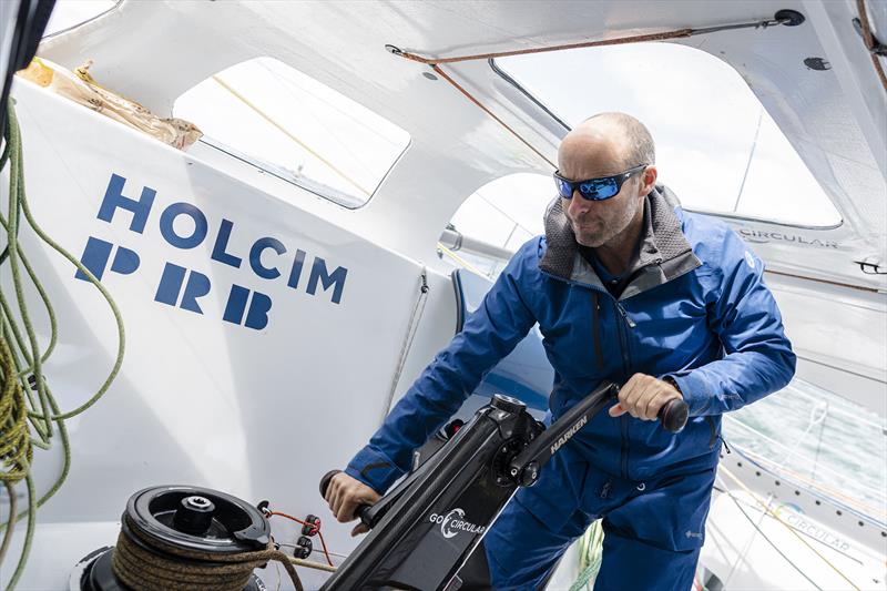 Team HOLCIM - PRB - The New York - Vendée - photo © Julien Champolion - polaRYSE / Holcim-PRB