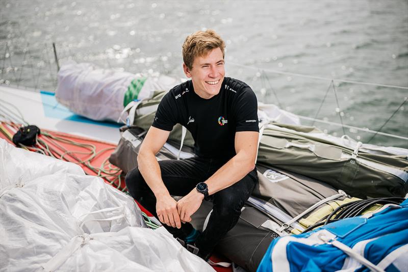 Portrait de Will Harris, co-skipper de l'Imoca SEAEXPLORER - photo © Jean-Louis Carli / IMOCA