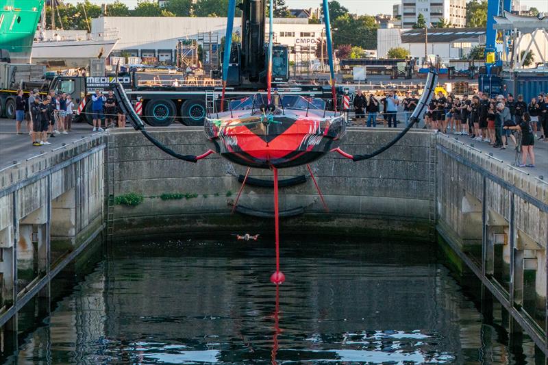 Boris Herrmann and Team Malizia have launched their new Malizia 4 IMOCA race yacht this Monday morning morning - photo © Ricardo Pinto / Team Malizia