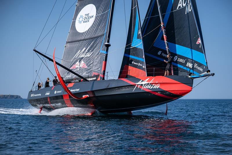 Malizia 4 test sailing - photo © Marie Lefloch / Team Malizia