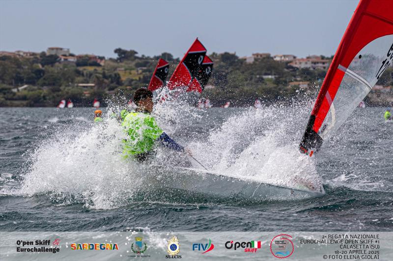 2025 OpenSkiff Eurochallenge at Calasetta - Day 2 - photo © Elena Giolai