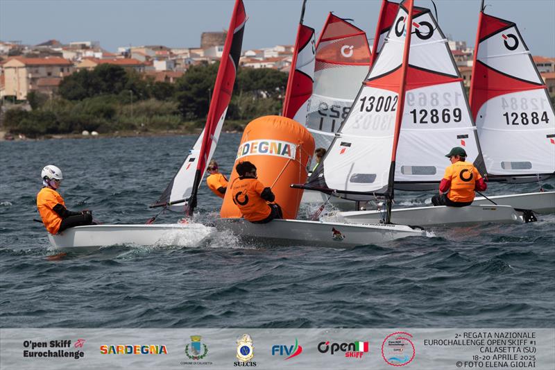2025 OpenSkiff Eurochallenge at Calasetta - Day 2 - photo © Elena Giolai