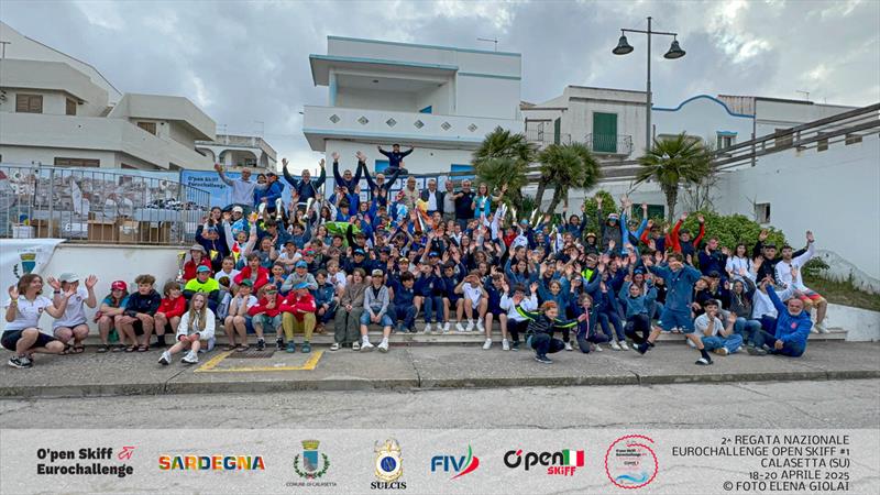 2025 OpenSkiff Eurochallenge at Calasetta final day - photo © Elena Giolai