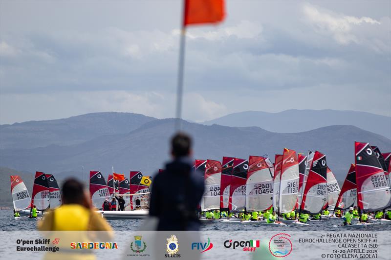 2025 OpenSkiff Eurochallenge at Calasetta final day - photo © Elena Giolai