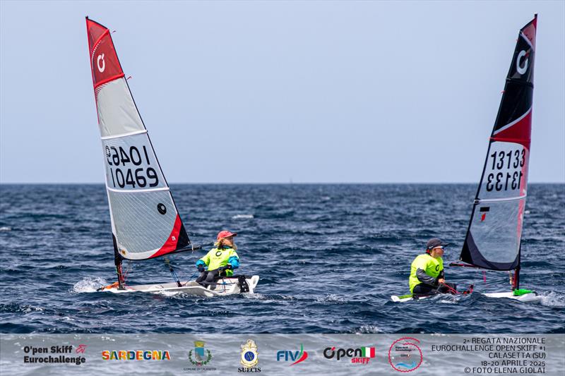 2025 OpenSkiff Eurochallenge at Calasetta final day - photo © Elena Giolai