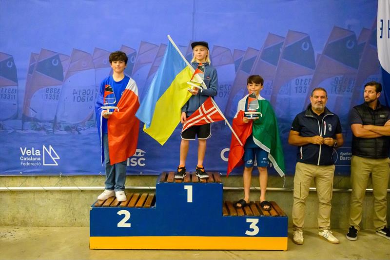 OpenSkiff European Championships photo copyright Elena Giolai taken at Real Club Nautico de Barcelona and featuring the O'pen Skiff class