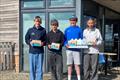 Dust busters, overall winners - IOCA UK Optimist Team Racing Championship at Oxford © Elaine Hakes