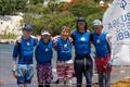 TOTE Team Race Championship Winners: USA National Team (l-r) Daniel Skutch Tyson, Andrew Allgeier, Christian Petersen, Trey Waters, and Constantino Conrad © Matias Capizzano