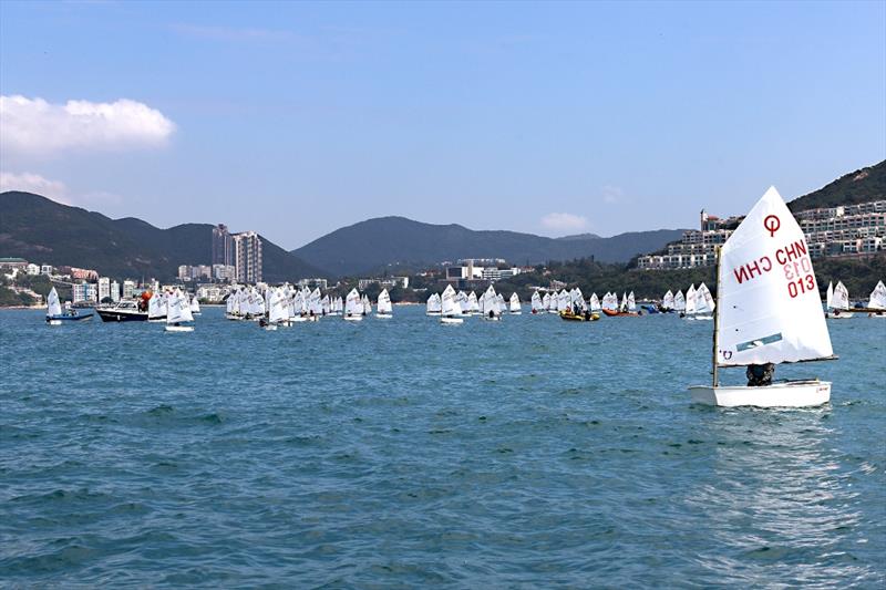 Sun Hung Kai & Co. Hong Kong Race Week 2023 - Day 4 photo copyright RHKYC / Guy Nowell taken at Royal Hong Kong Yacht Club and featuring the Optimist class