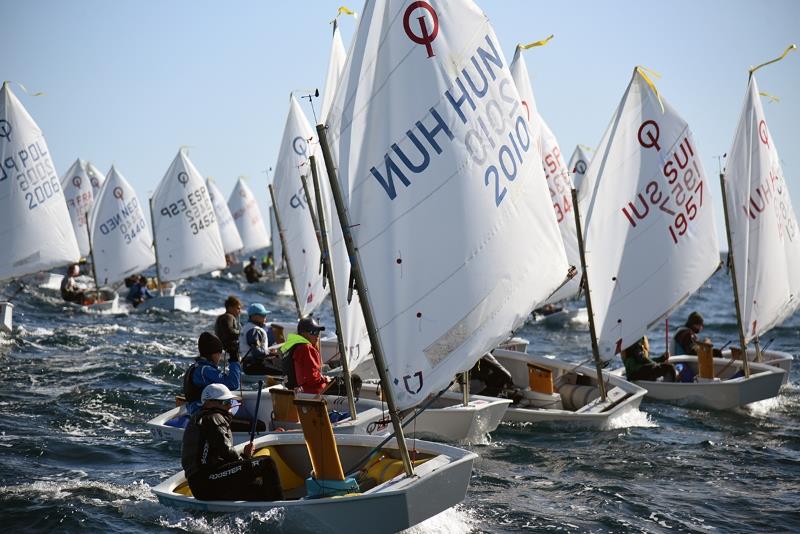 34th Palamós Optimist Trophy photo copyright Alfred Farré taken at Club de Vela Palamos and featuring the Optimist class