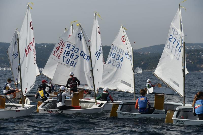 34th Palamós Optimist Trophy photo copyright Alfred Farré taken at Club de Vela Palamos and featuring the Optimist class