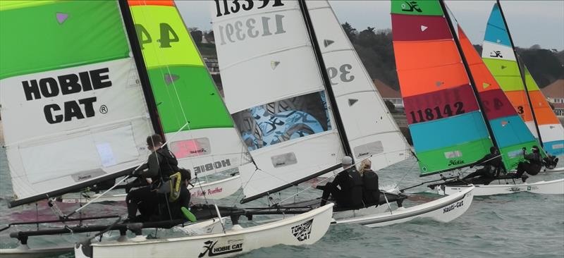 Hobie start line - photo © Bill Harris