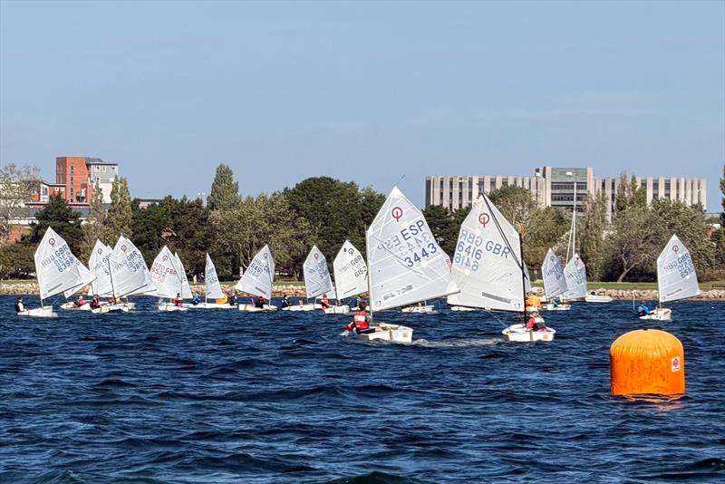 Racing Regatta - Optimist open meeting at Parkstone - photo © Andy Hadfield