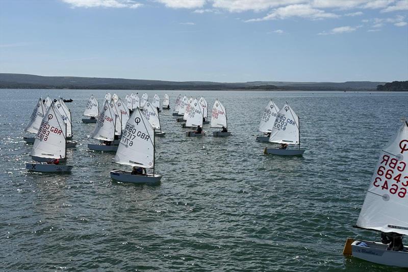Main Fleet - Optimist open meeting at Parkstone - photo © Mark Norton