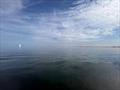 Becalmed during the Jennifer Goldsmith Trophy &copy; Rosie Colahan