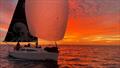 A saffron sunrise behind The Kraken overall winner &copy; Maddie Scambary
