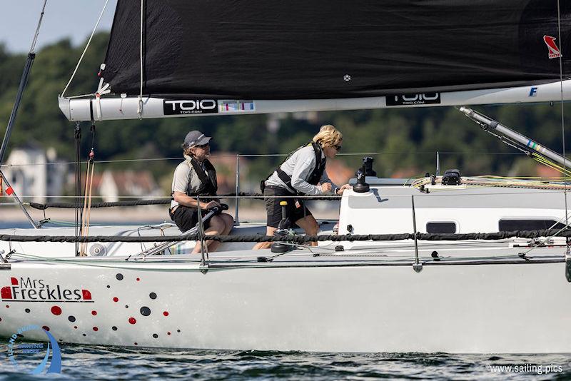 2024 ORC Double-Handed Worlds: Lena Having and Eivind Bøymo-Malm (SWE), sailing Corby 33 MRS - photo © www.sailing.pics