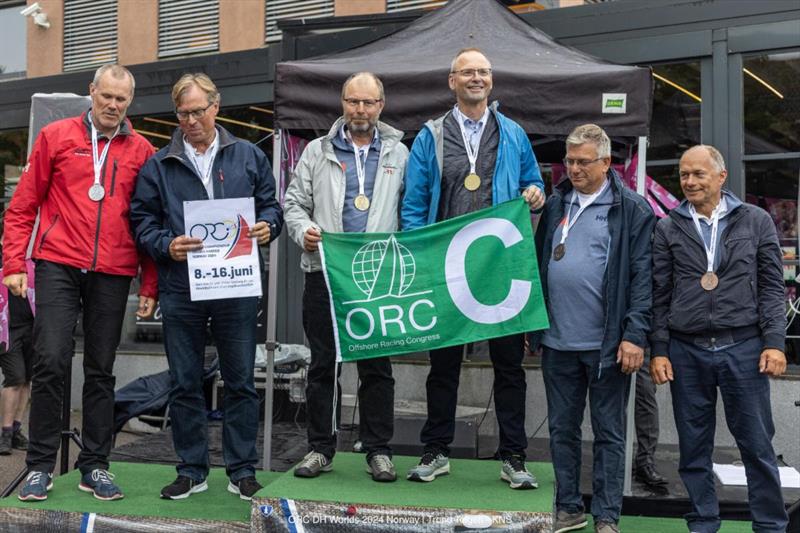 Class C podium: FLUX (NOR), CONSENSUS (SWE), LETHE (NOR) - photo © Trond Teigen - KNS