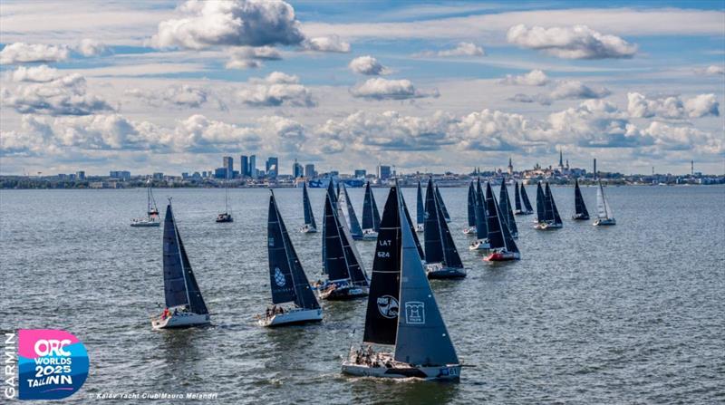 Inshore Races powered by Amserv Toyota - Class C start on Tallinn Bay - 2025 Garmin ORC World Championship photo copyright Mauro Melandri ZGN / Kalev Yacht Club taken at Kalev Yacht Club and featuring the ORC class