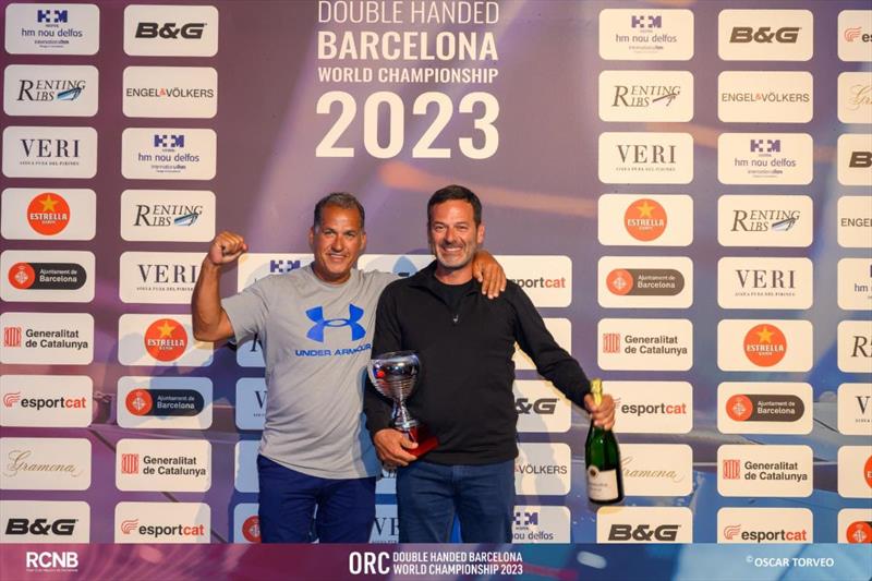 Jesus de Miguel & Unai Cilleruelo (ESP) X-332 O'MARY LOU - Class C ORC DH World Champions 2023 Barcelona - photo © Oscar Torveo