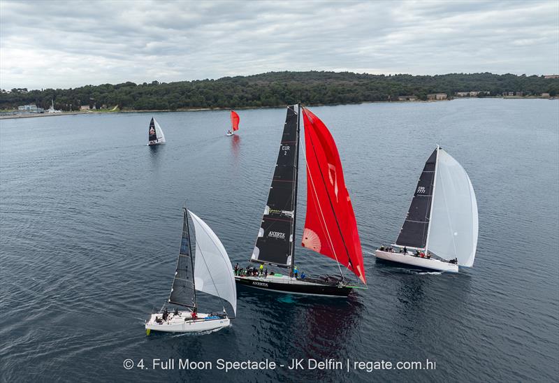 Full Moon Sailing Spectacle - photo © JK Delfin / www.regate.com.hr