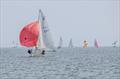 Leading the fleet, Stephen Gaughan and Beatrice Overend in the Osprey - Kippford Week at Solway © Margaret Purkis