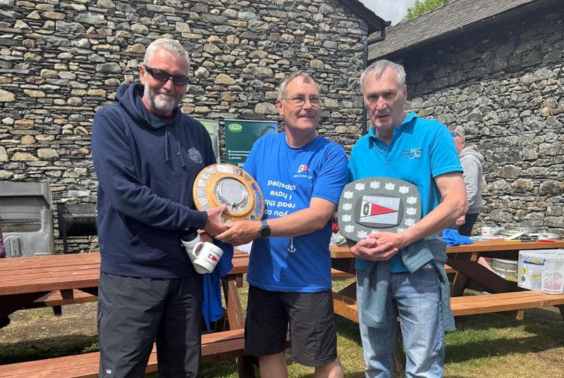 Rob Shaw and Ian Little win the Osprey Scottish and Northern Championship at Coniston photo copyright Ros Downs taken at Coniston Sailing Club and featuring the Osprey class