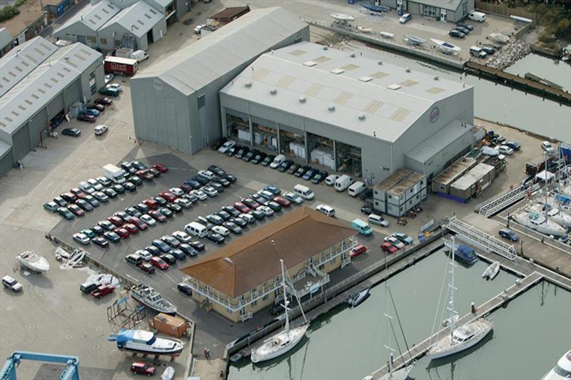 Oyster Yachts' Southampton facility photo copyright Oyster Yachts taken at  and featuring the Oyster class