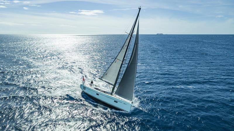 Oyster 495 hull number one, Carpe Diem, is powered by the YANMAR 4JH110 diesel engine, with SD15 sail drive and VC20 controls photo copyright Oyster Yachts taken at  and featuring the Oyster class