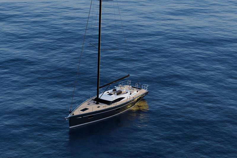 Oyster 515 - Forward Side View - photo © Oyster Yachts