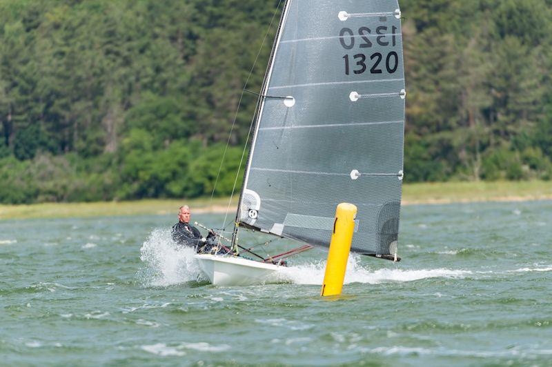 Roger Smith in a determined mood to regain places lost after his synchronised capsize with Bill Taylor - Phantom Eastern Series and Smugglers Trophy at Royal Harwich YC photo copyright Pavel Kricka taken at Royal Harwich Yacht Club and featuring the Phantom class