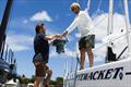 The Ocean Cleanup partnered with boats returning from the 2025 Transpac race for the organization's Pacific Data Expedition 2025 © Shaun Wolfe