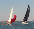 Racecourse action at the Geechee Sailing Club's annual St. Patrick's Regatta &copy; Carl Ericsson