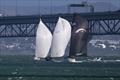 Akonga, Motorboat III and Clockwork just after the start of the Three Kings Yacht Race - April 16, 2026 &copy; Richard Gladwell - Sail-World.com/nz