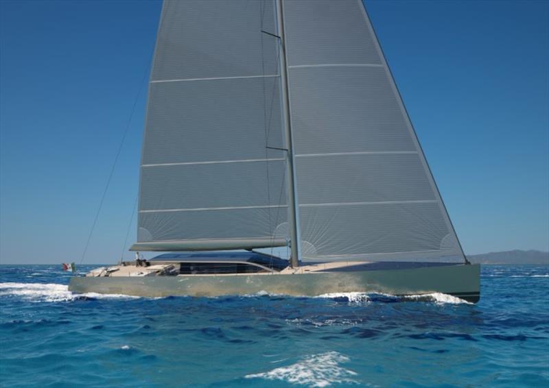 42m S/Y E-volution - photo © Perini Navi