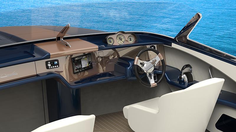 Danalevi Furina 24 Helm - photo © Danalevi Powerboats