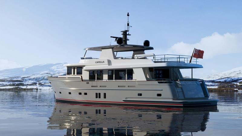 Project Capella  - photo © Van der Valk Shipyard