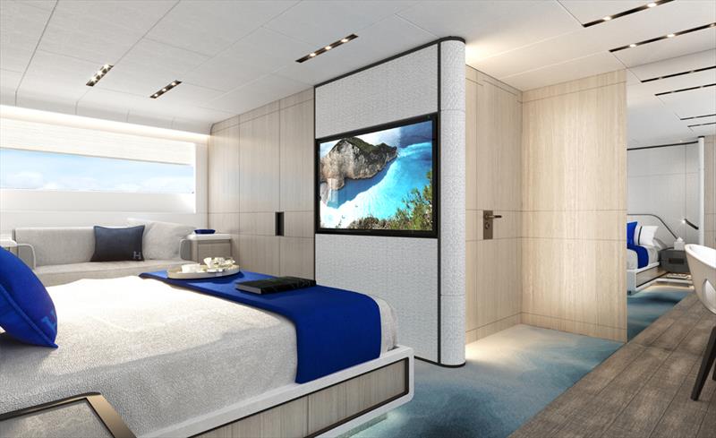 Gladiator 961 Speed - Master suite - photo © Canados Yachts