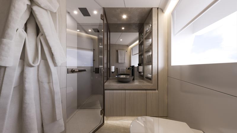 Gladiator 961 Speed - VIP bath - photo © Canados Yachts