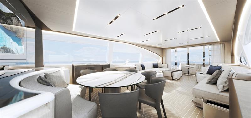 Gladiator 961 Speed - Main saloon - photo © Canados Yachts