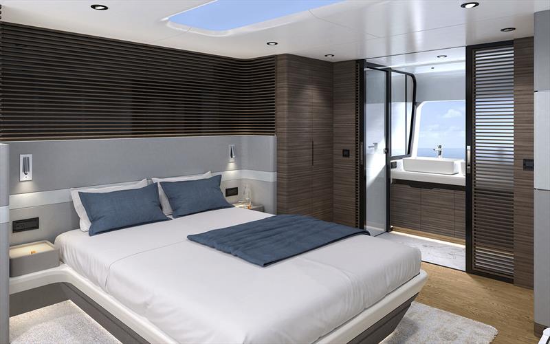 CLX96 SAV - VIP room - photo © CL Yachts