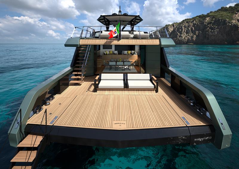 wallywhy150 cockpit - photo © Wally Yachts