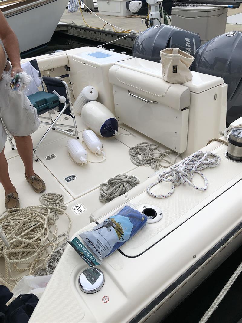 Got your hurricane plan in gear? BoatUS can help boaters get ready with a hurricane preparation checklist, how-to videos, storm-planning guides and more photo copyright Amy Beth Krisanda taken at  and featuring the Power boat class