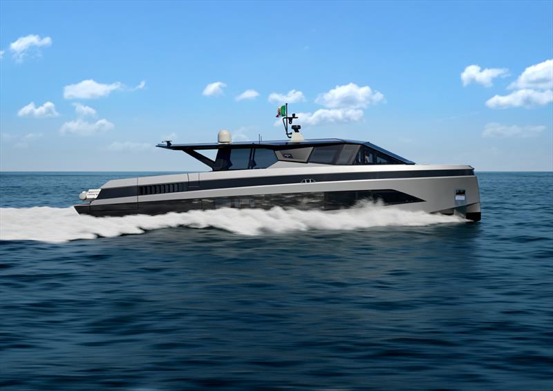 wallywhy100 running - photo © Wally Yachts