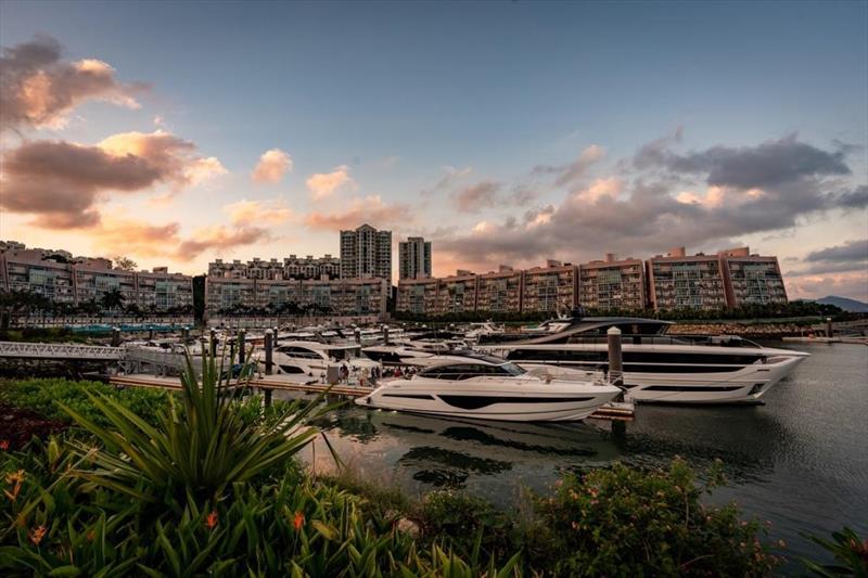 Magic Hour at Lantau Yacht Club - photo © Felicia Leung